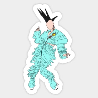 Sasha Velour Sticker